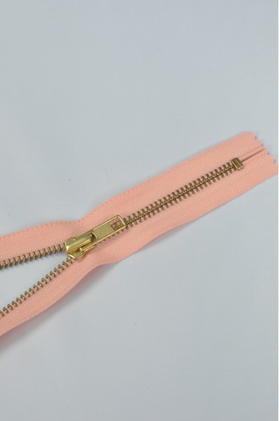 ZIP082   2號拉鏈  金銅密尾拉鏈   單頭金屬拉鏈  不設單獨拉鍊訂購  細節-1